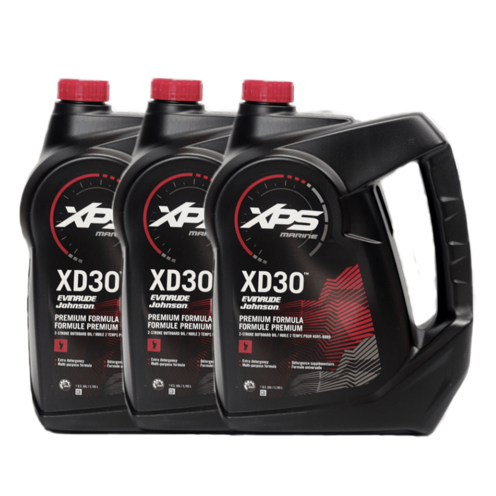 3 Gallon Case Evinrude XD30 Oil