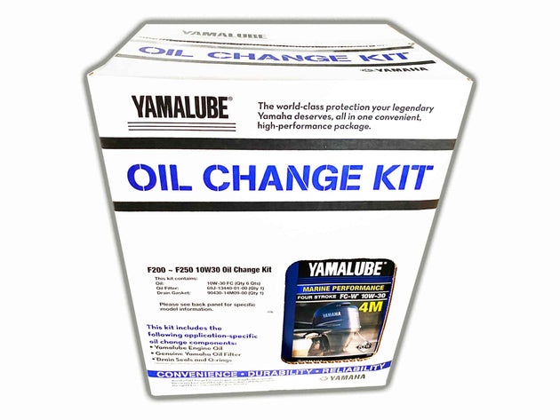 Yamalube Outboard Oil Change Kit VF250-VF200 4-Stroke 5W-30