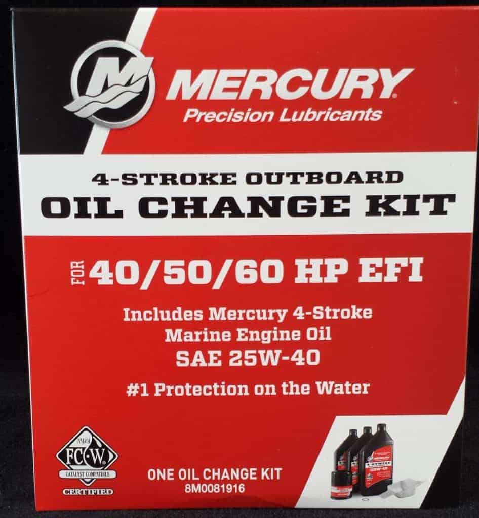 Shop Deals on Mercury Outboard Oil Change Kit 40/50/60 HP 4Stroke