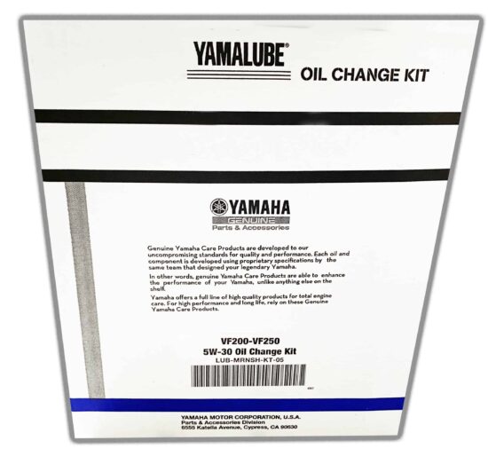 Yamalube Outboard Oil Change Kit VF250-VF200 4-Stroke 5W-30