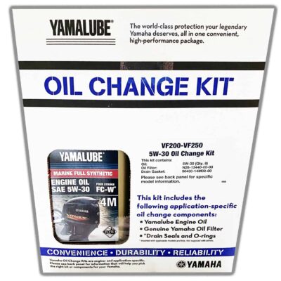 Yamalube Outboard Oil Change Kit VF250-VF200 4-Stroke 5W-30