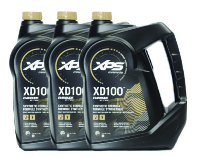 Evinrude XD100 Oil 3-gallon free shipping