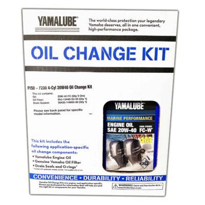 Yamalube Outboard Oil Change Kit F150-F200 4-Cycle 20W40