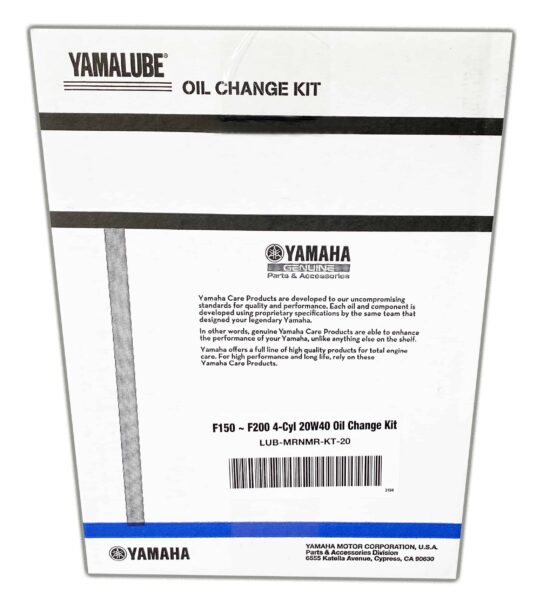 Yamalube Outboard Oil Change Kit F150-F200 4-Cycle 20W40