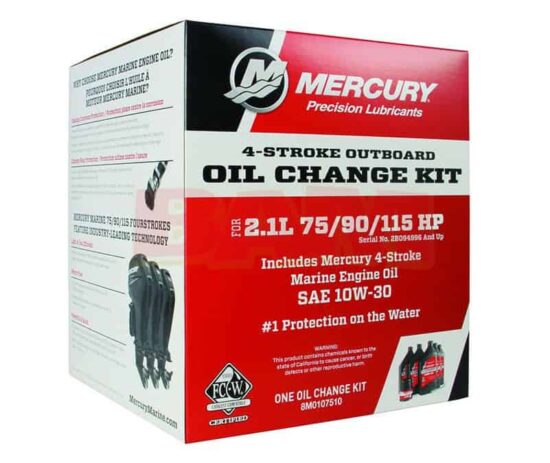 mercury 4 stroke outboard oil change kit for 2.1L 75/90/115 hp